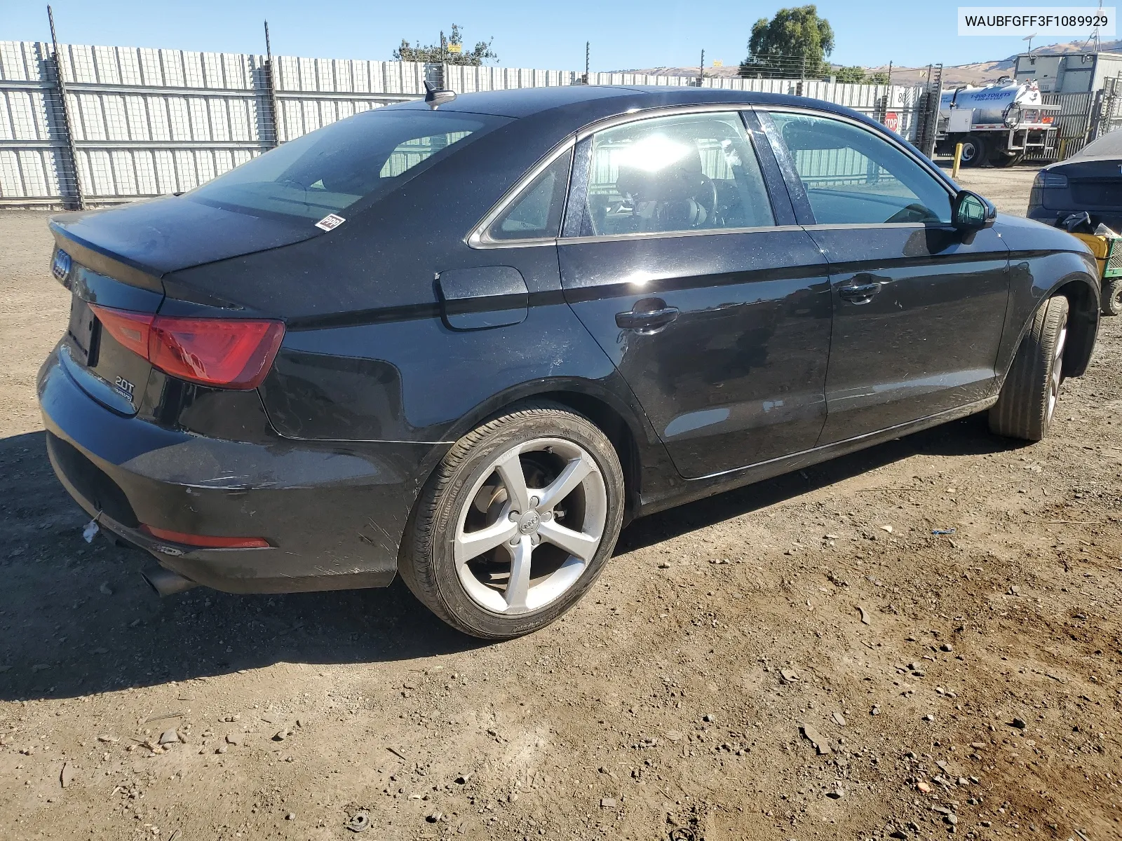 2015 Audi A3 Premium VIN: WAUBFGFF3F1089929 Lot: 67745604