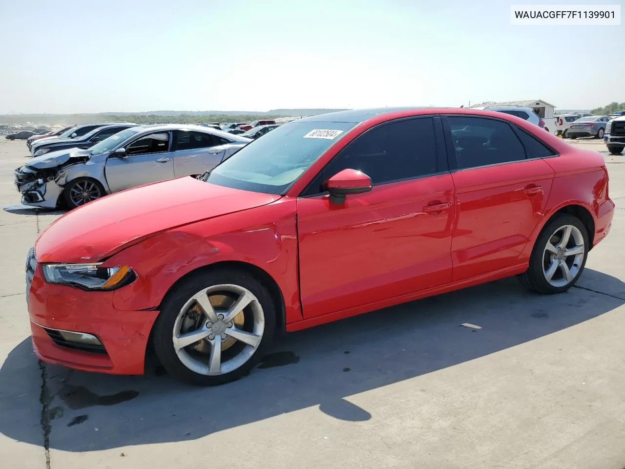 WAUACGFF7F1139901 2015 Audi A3 Premium