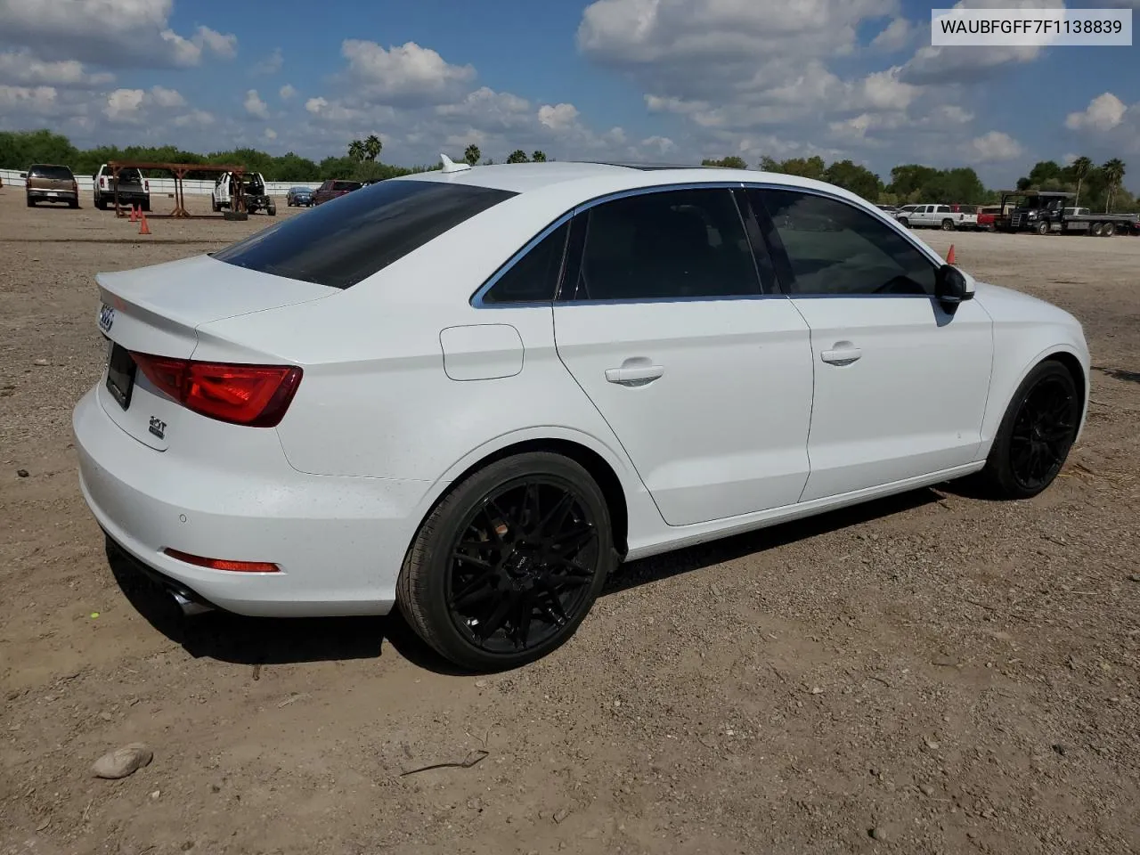 WAUBFGFF7F1138839 2015 Audi A3 Premium