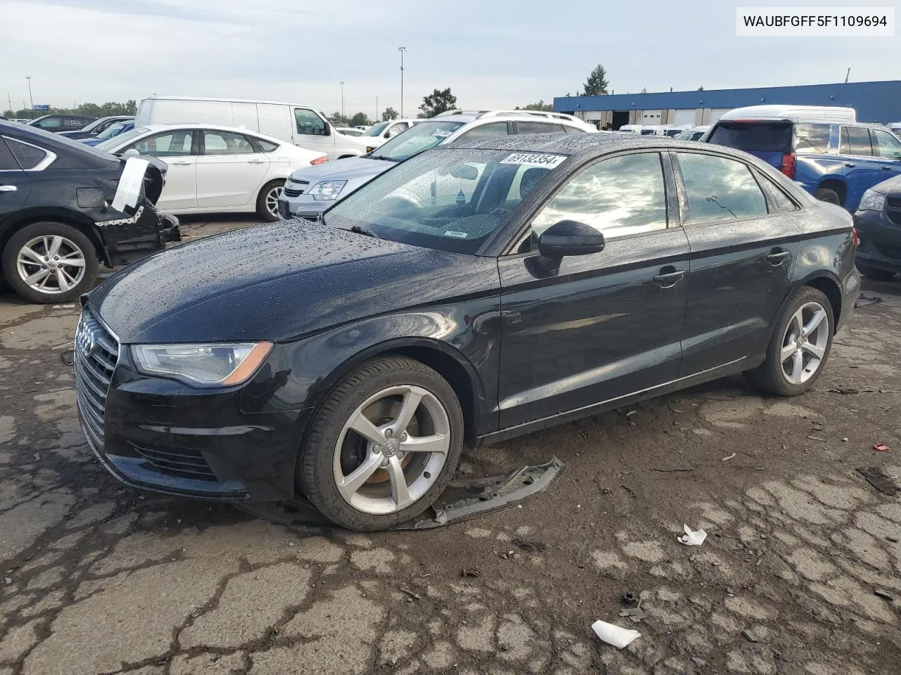 2015 Audi A3 Premium VIN: WAUBFGFF5F1109694 Lot: 69132354