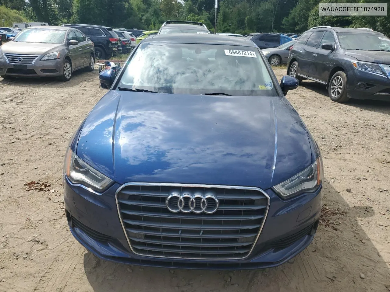 2015 Audi A3 Premium VIN: WAUACGFF8F1074928 Lot: 69487214