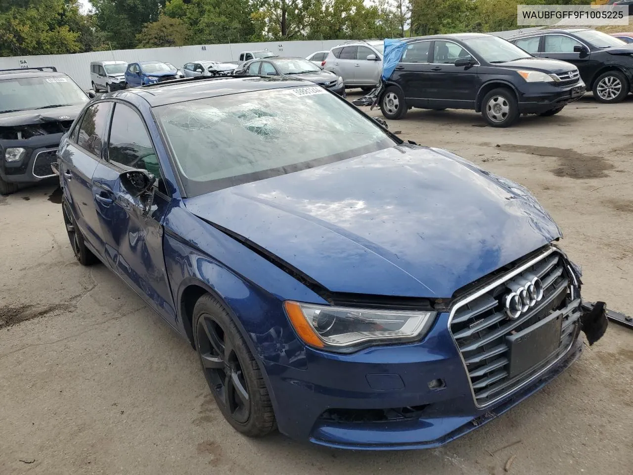 2015 Audi A3 Premium VIN: WAUBFGFF9F1005225 Lot: 69881244