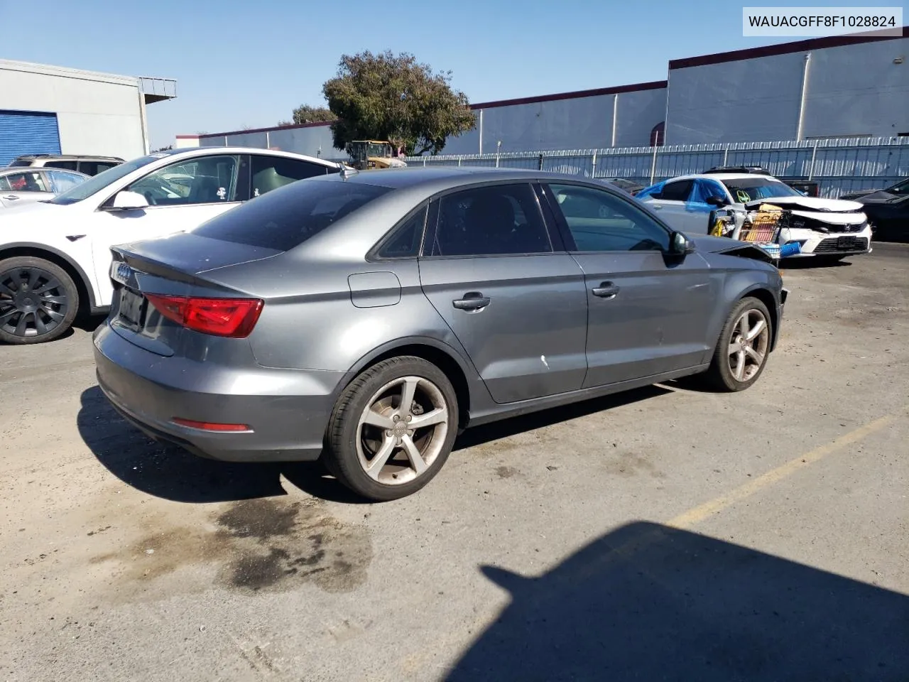 2015 Audi A3 Premium VIN: WAUACGFF8F1028824 Lot: 70419074