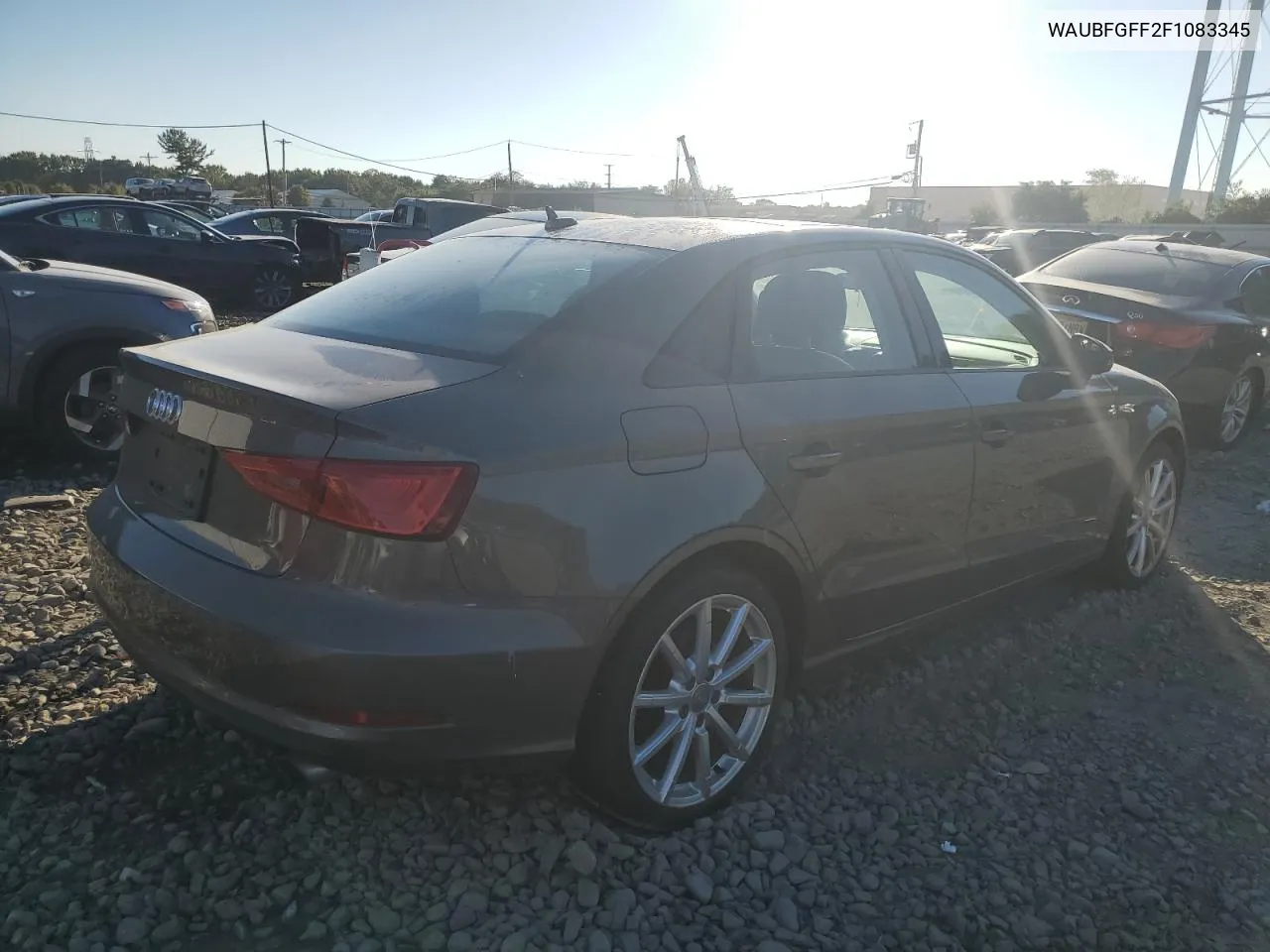 2015 Audi A3 Premium VIN: WAUBFGFF2F1083345 Lot: 70497224