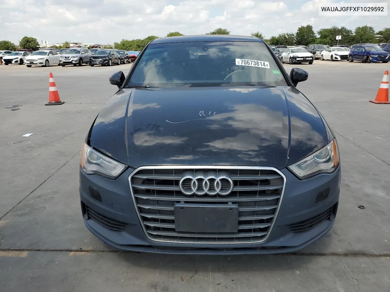 2015 Audi A3 Premium VIN: WAUAJGFFXF1029592 Lot: 70673814