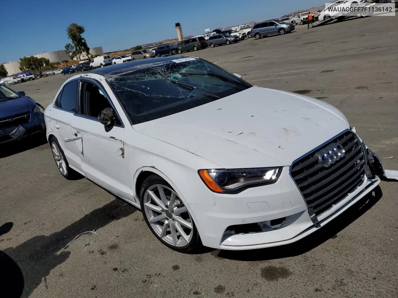 WAUACGFF7F1136142 2015 Audi A3 Premium