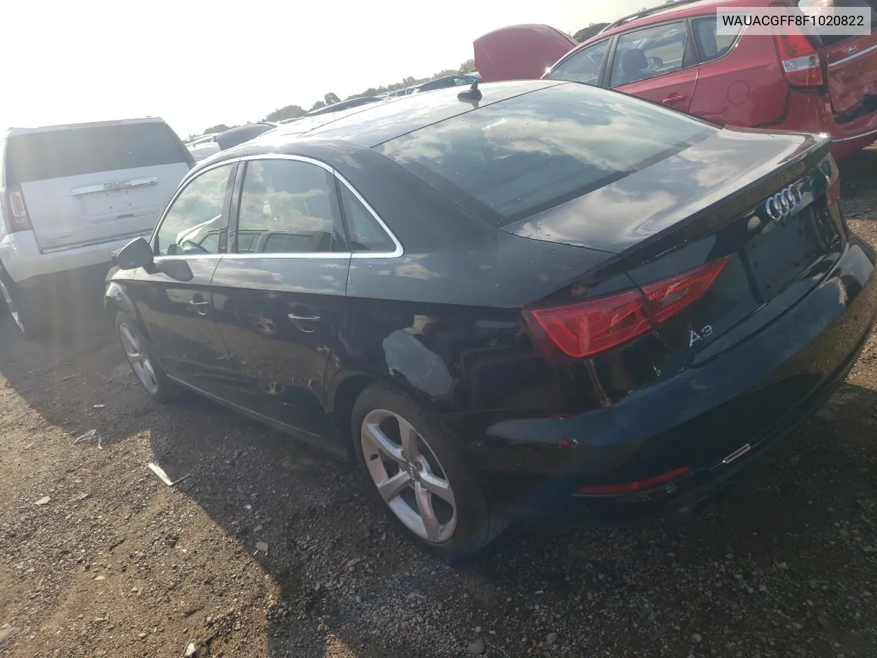 2015 Audi A3 Premium VIN: WAUACGFF8F1020822 Lot: 71262034