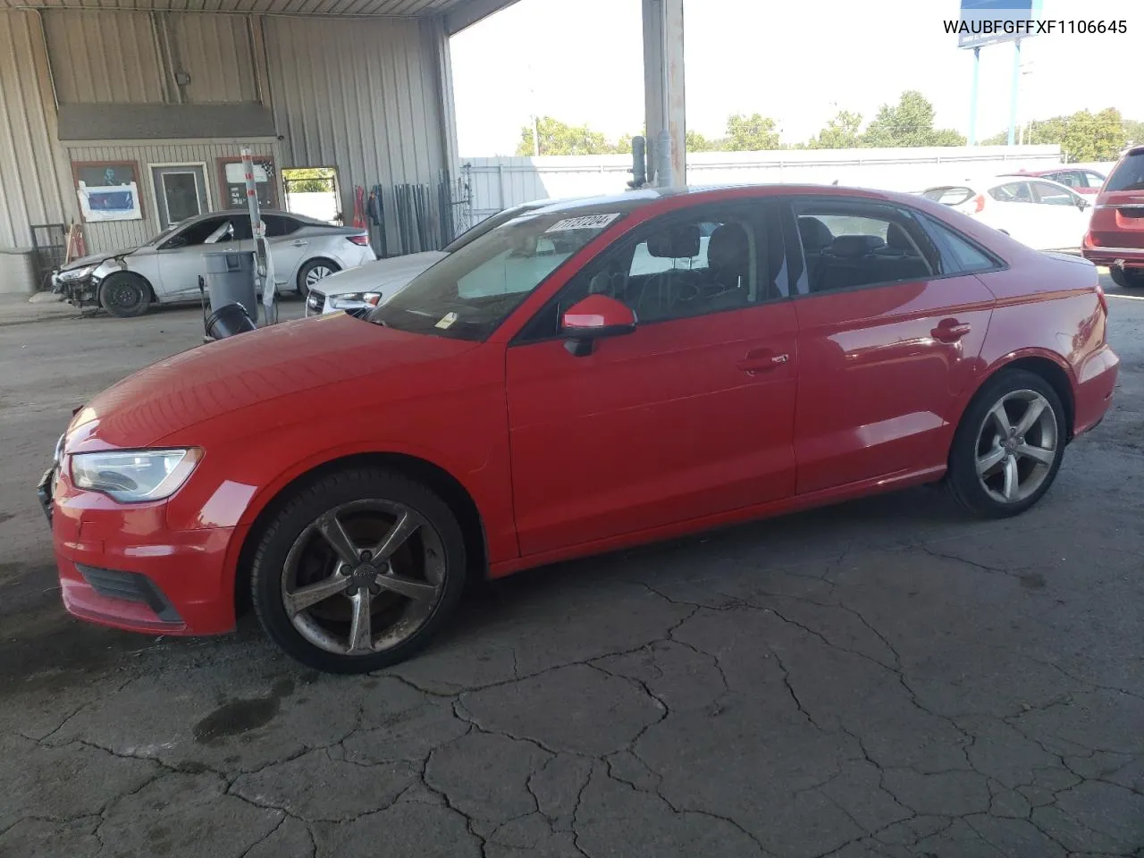 WAUBFGFFXF1106645 2015 Audi A3 Premium