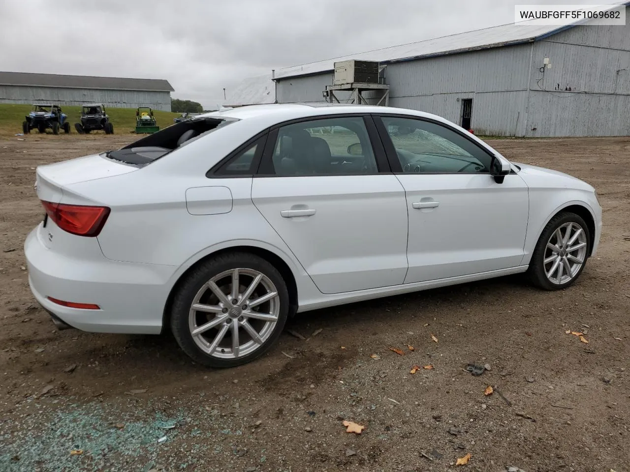 2015 Audi A3 Premium VIN: WAUBFGFF5F1069682 Lot: 71937334