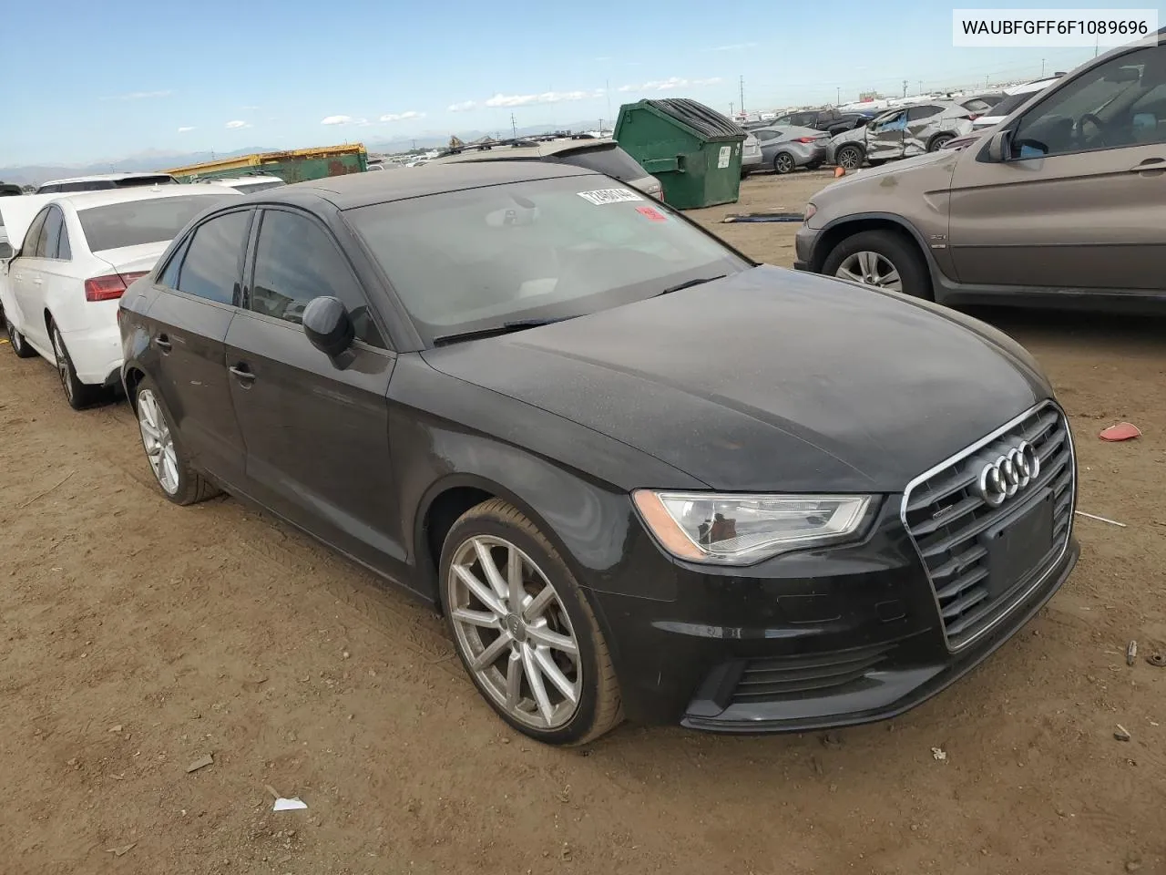 2015 Audi A3 Premium VIN: WAUBFGFF6F1089696 Lot: 72460144