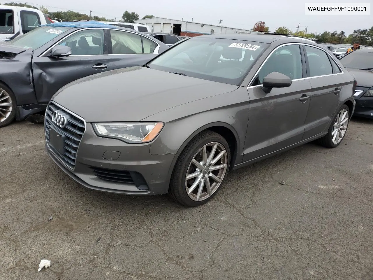 2015 Audi A3 Premium Plus VIN: WAUEFGFF9F1090001 Lot: 72700554