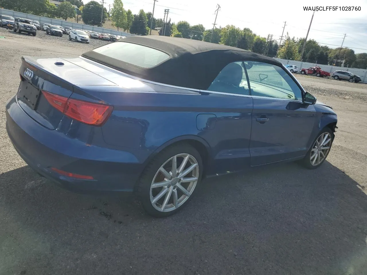 2015 Audi A3 Premium Plus VIN: WAU5CLFF5F1028760 Lot: 72754684