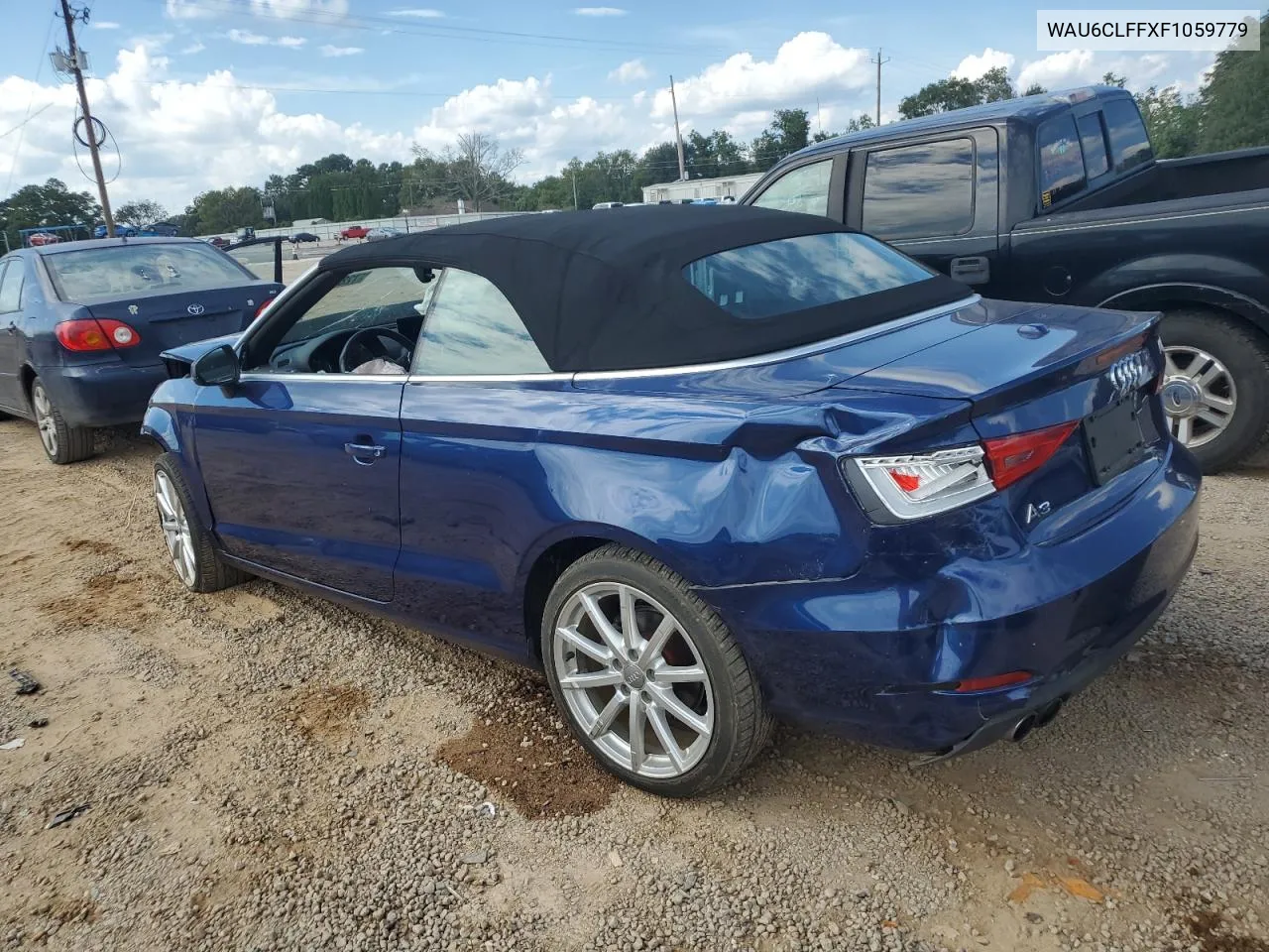 WAU6CLFFXF1059779 2015 Audi A3 Premium