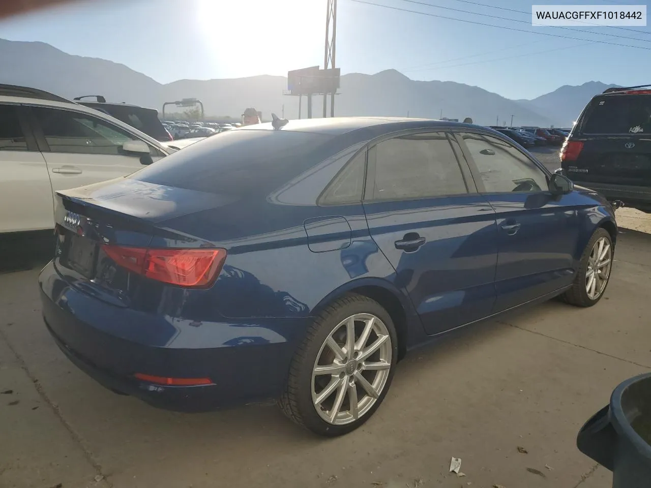 2015 Audi A3 Premium VIN: WAUACGFFXF1018442 Lot: 72921854