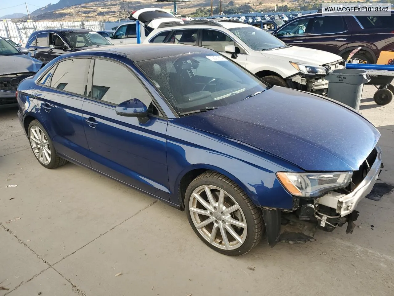 2015 Audi A3 Premium VIN: WAUACGFFXF1018442 Lot: 72921854