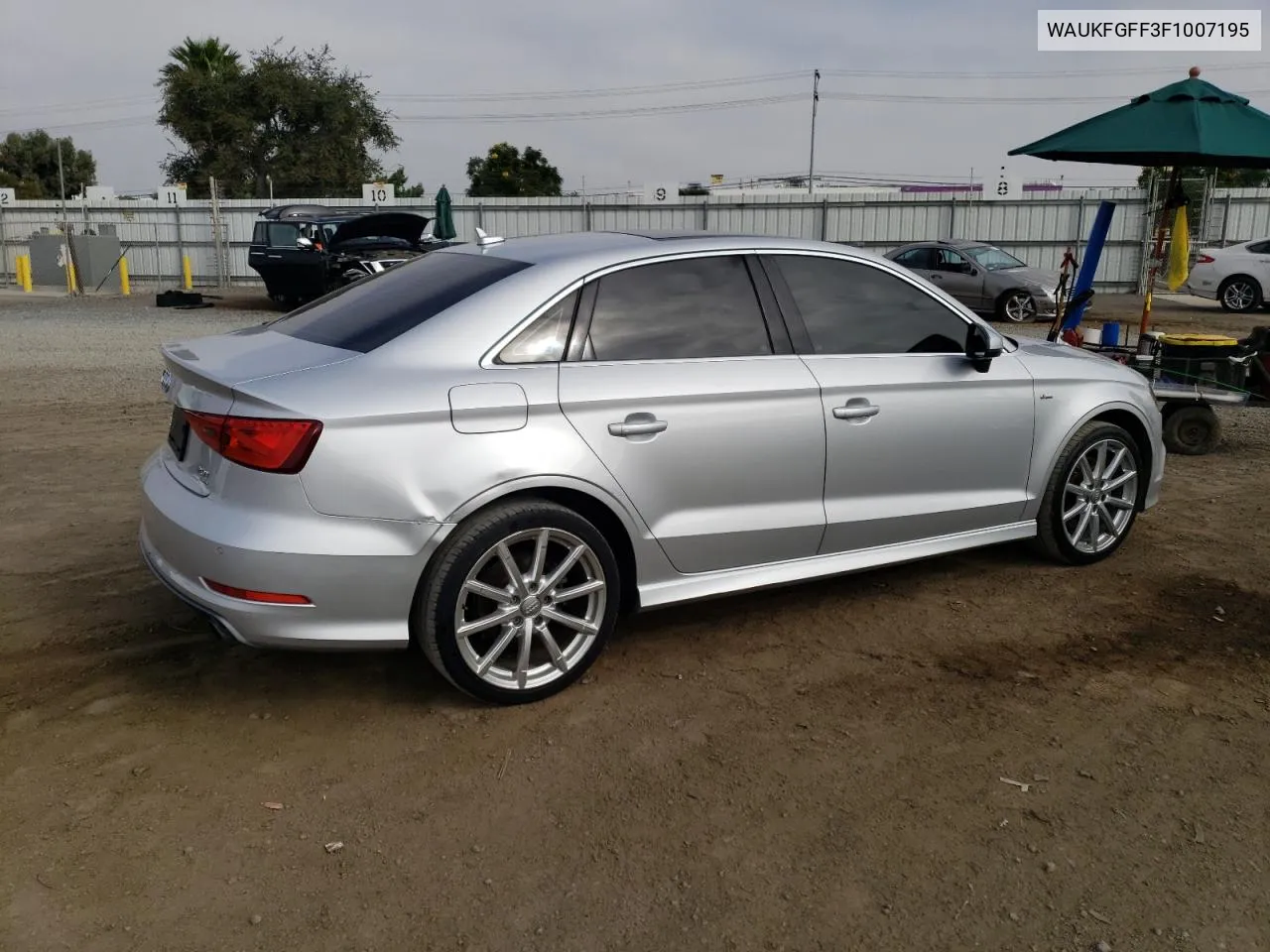 WAUKFGFF3F1007195 2015 Audi A3 Prestige S-Line