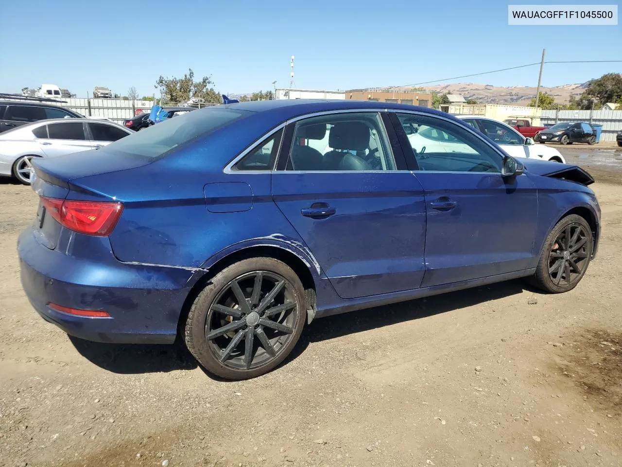 2015 Audi A3 Premium VIN: WAUACGFF1F1045500 Lot: 73604164