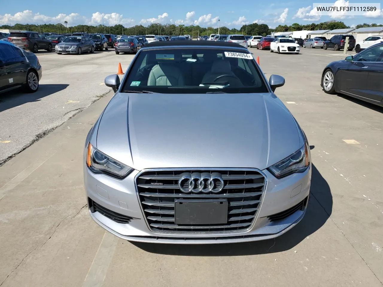 2015 Audi A3 Premium VIN: WAU7FLFF3F1112589 Lot: 73854094