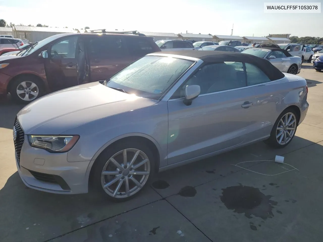 2015 Audi A3 Premium VIN: WAU6CLFF5F1053078 Lot: 73886574