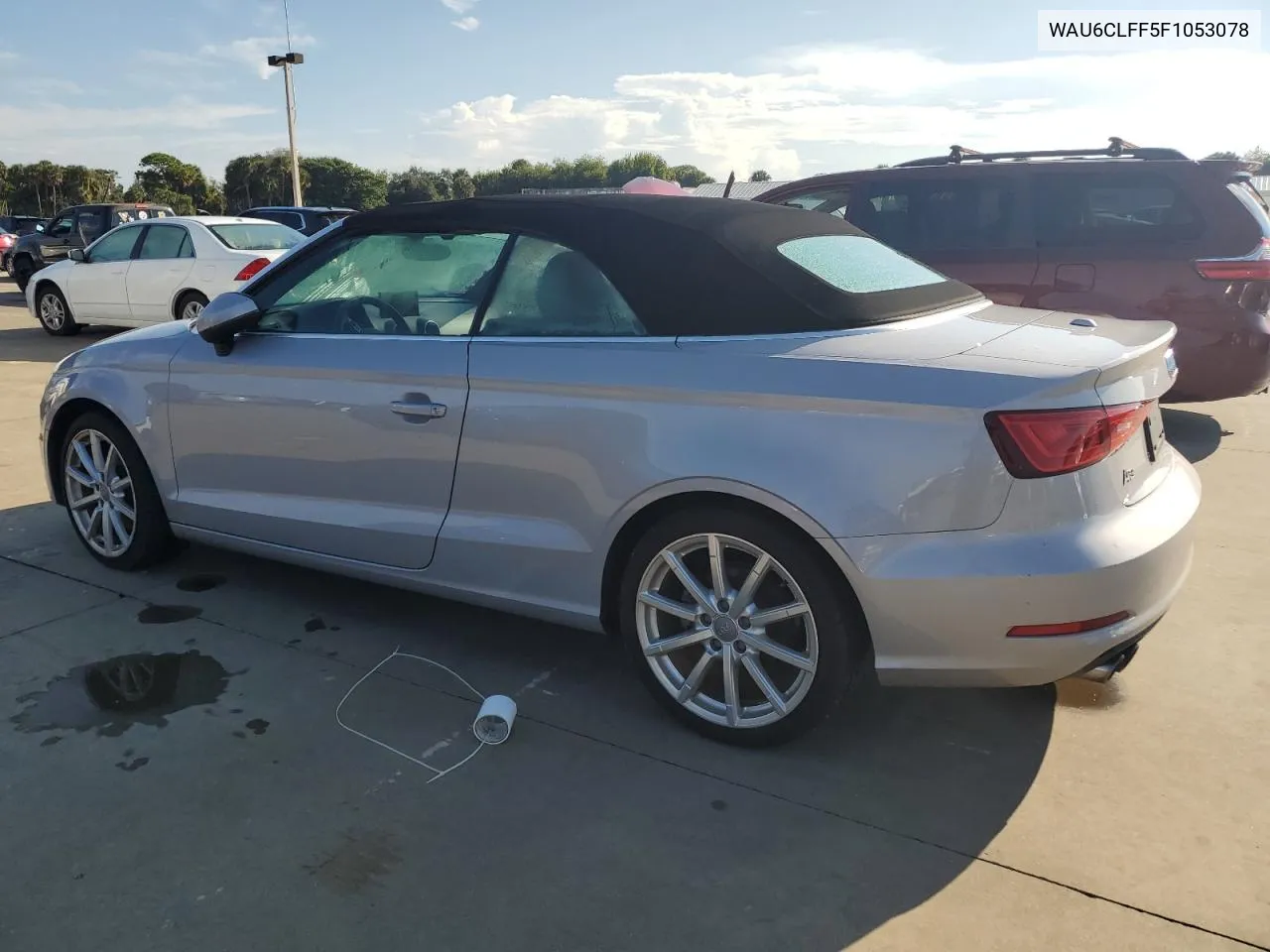 2015 Audi A3 Premium VIN: WAU6CLFF5F1053078 Lot: 73886574