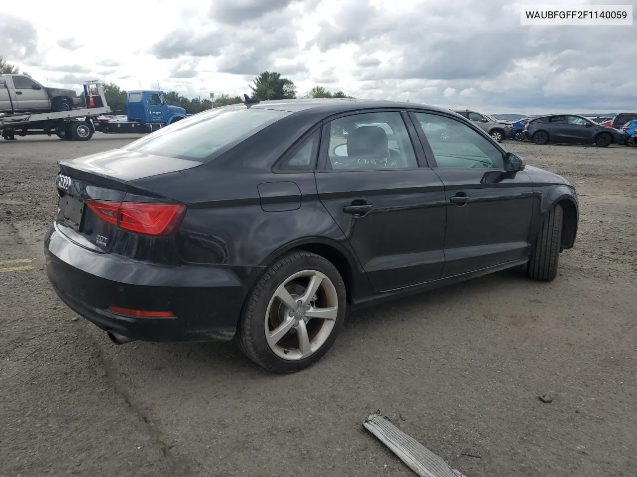 2015 Audi A3 Premium VIN: WAUBFGFF2F1140059 Lot: 73919484