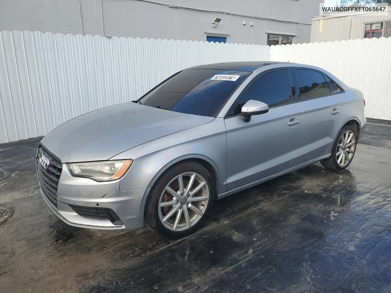 2015 Audi A3 Premium VIN: WAUACGFFXF1065647 Lot: 74322074