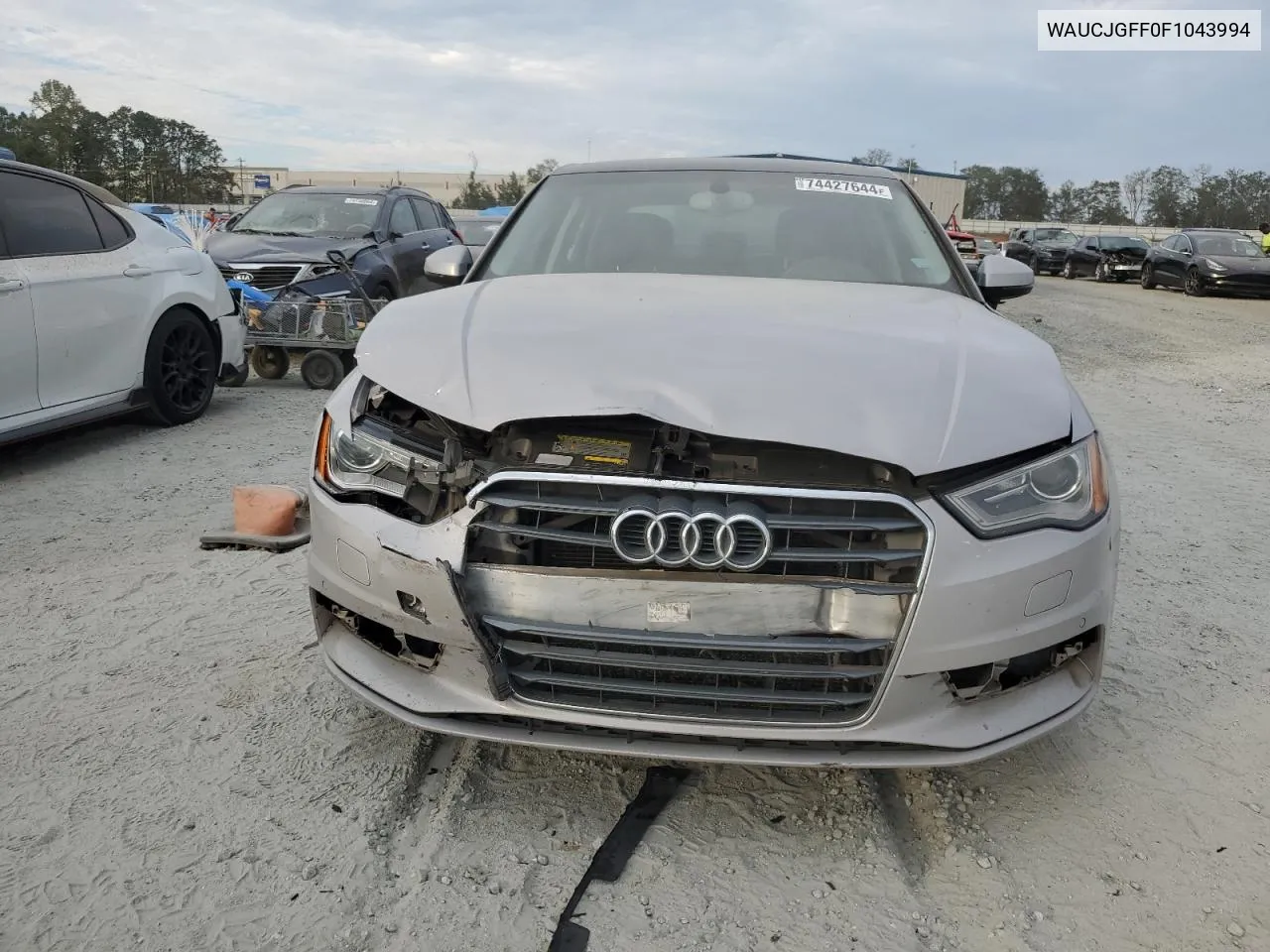 WAUCJGFF0F1043994 2015 Audi A3 Premium Plus