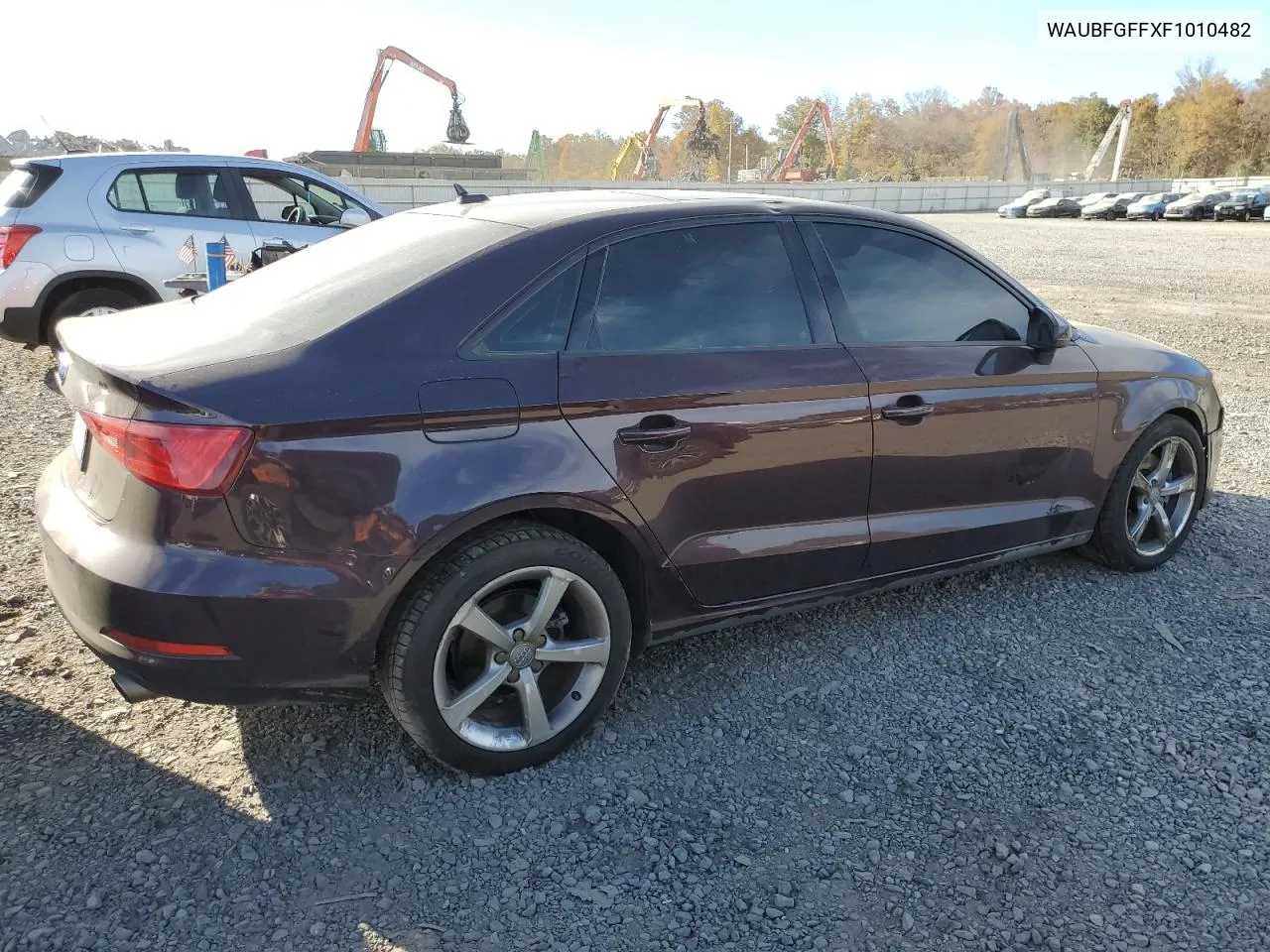 2015 Audi A3 Premium VIN: WAUBFGFFXF1010482 Lot: 75634144