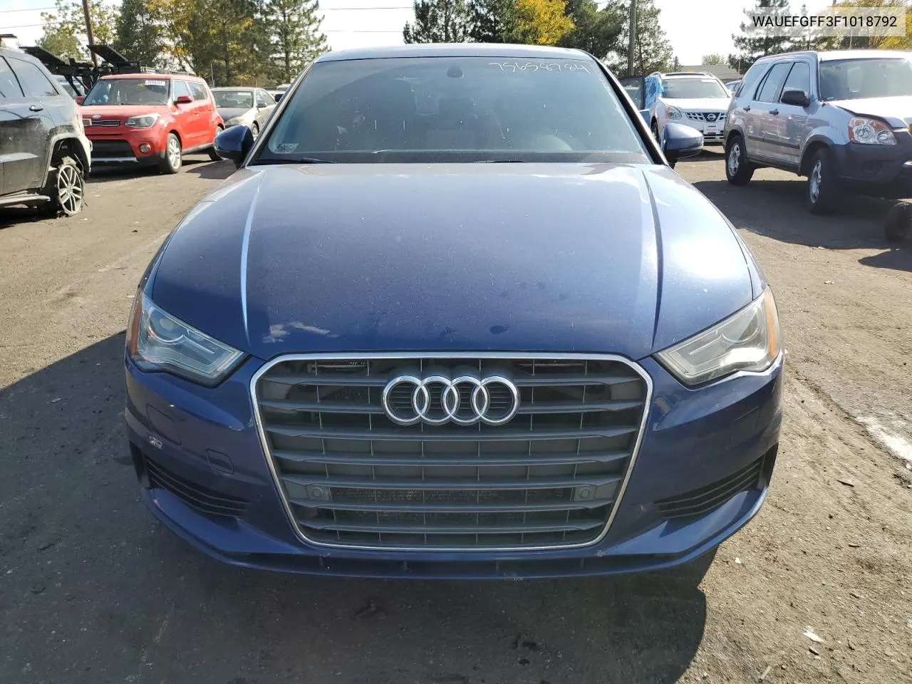 2015 Audi A3 Premium Plus VIN: WAUEFGFF3F1018792 Lot: 75658784