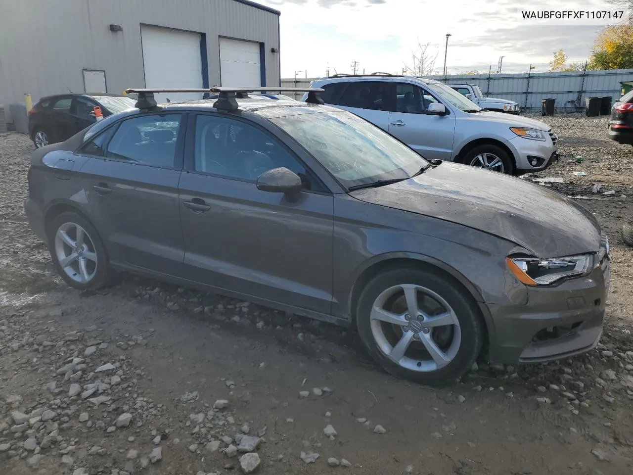 2015 Audi A3 Premium VIN: WAUBFGFFXF1107147 Lot: 75813634