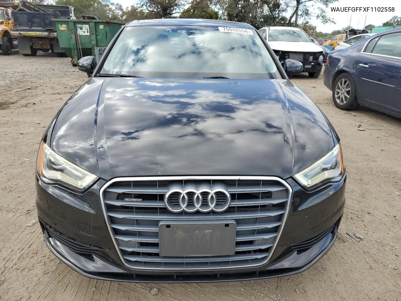 2015 Audi A3 Premium Plus VIN: WAUEFGFFXF1102558 Lot: 75948054