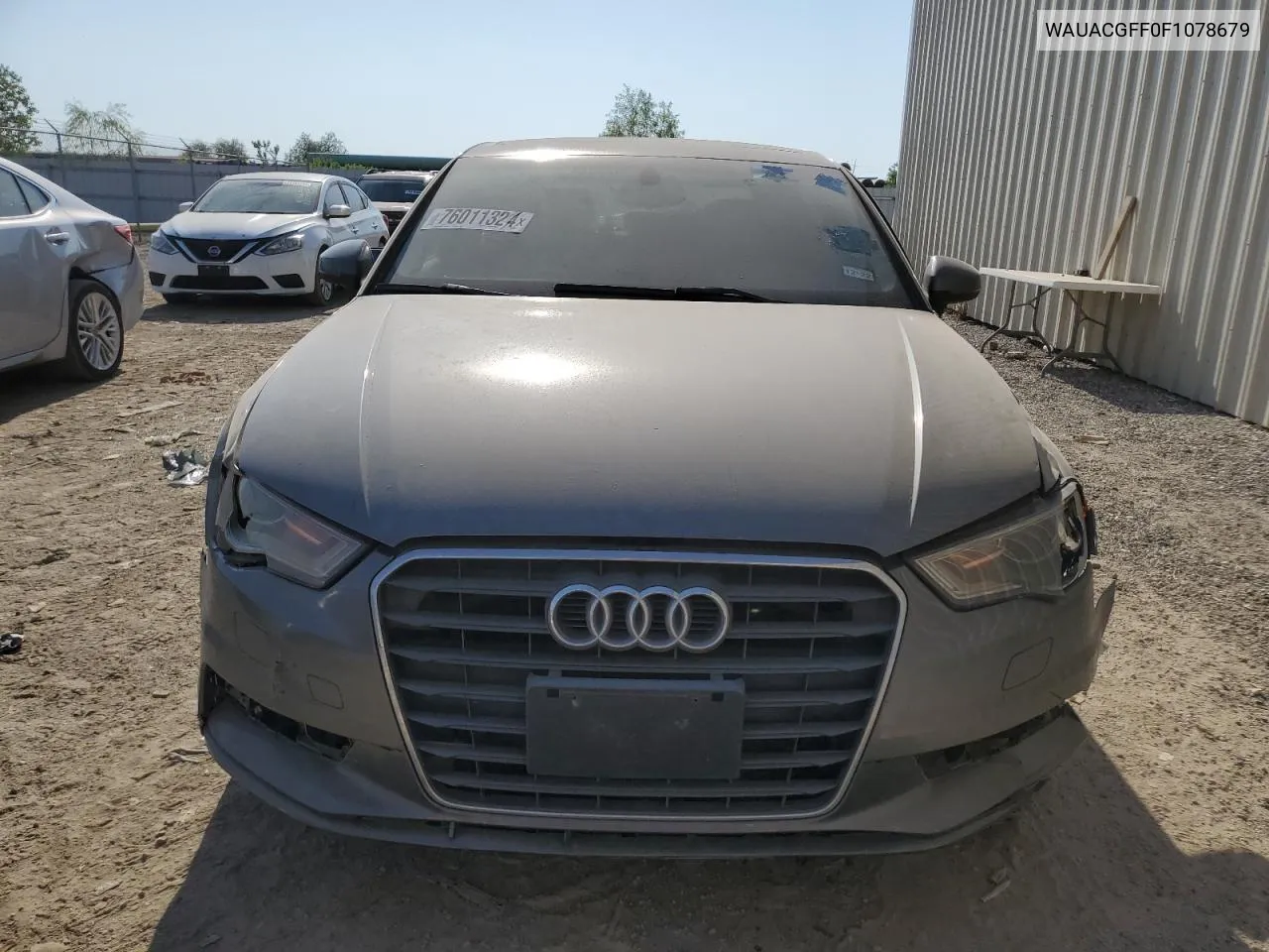 2015 Audi A3 Premium VIN: WAUACGFF0F1078679 Lot: 76011324