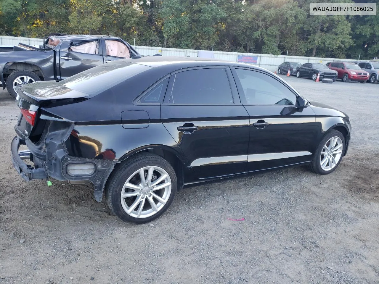 2015 Audi A3 Premium VIN: WAUAJGFF7F1086025 Lot: 76144554