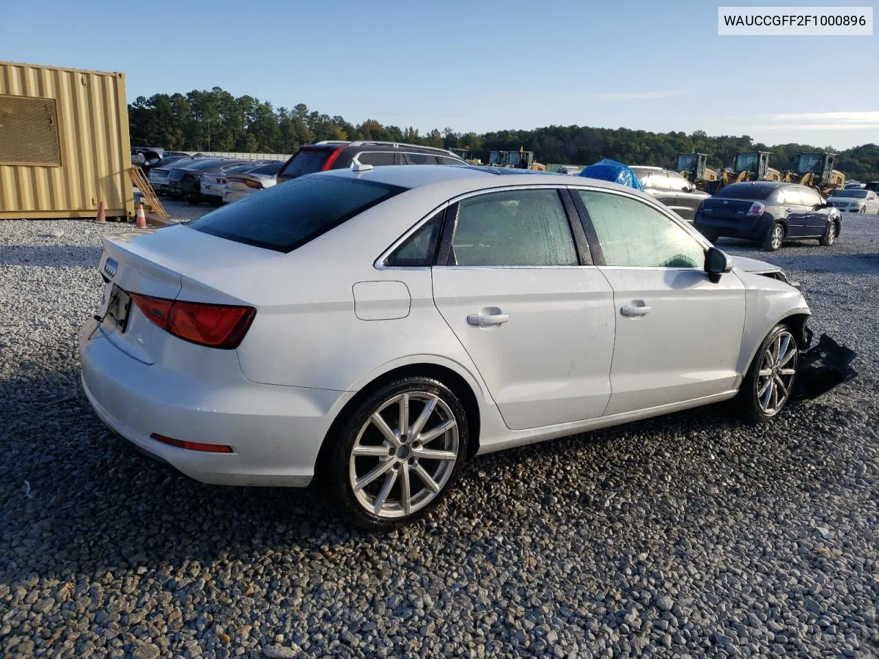 2015 Audi A3 Premium Plus VIN: WAUCCGFF2F1000896 Lot: 77132844