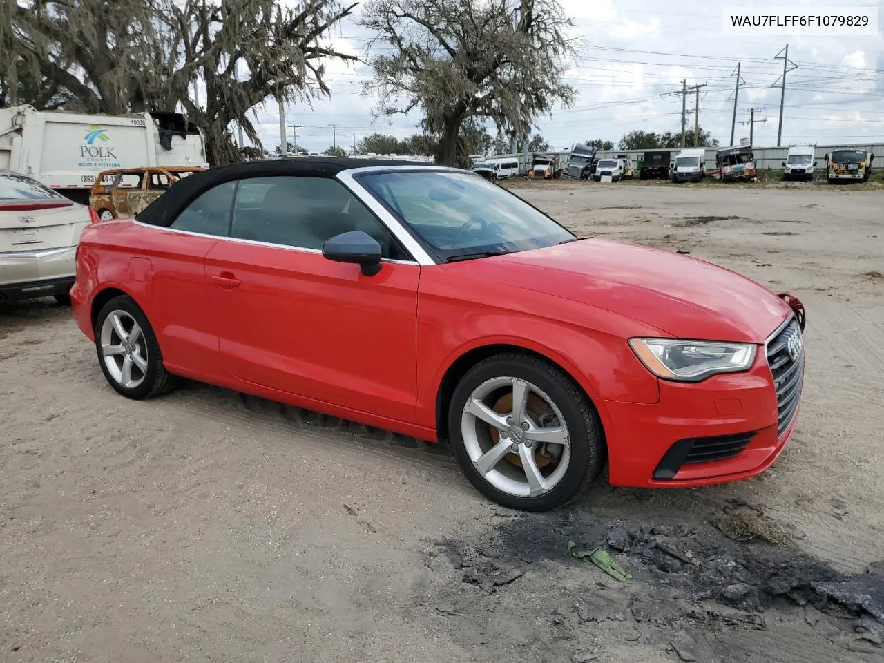 2015 Audi A3 Premium VIN: WAU7FLFF6F1079829 Lot: 77942474