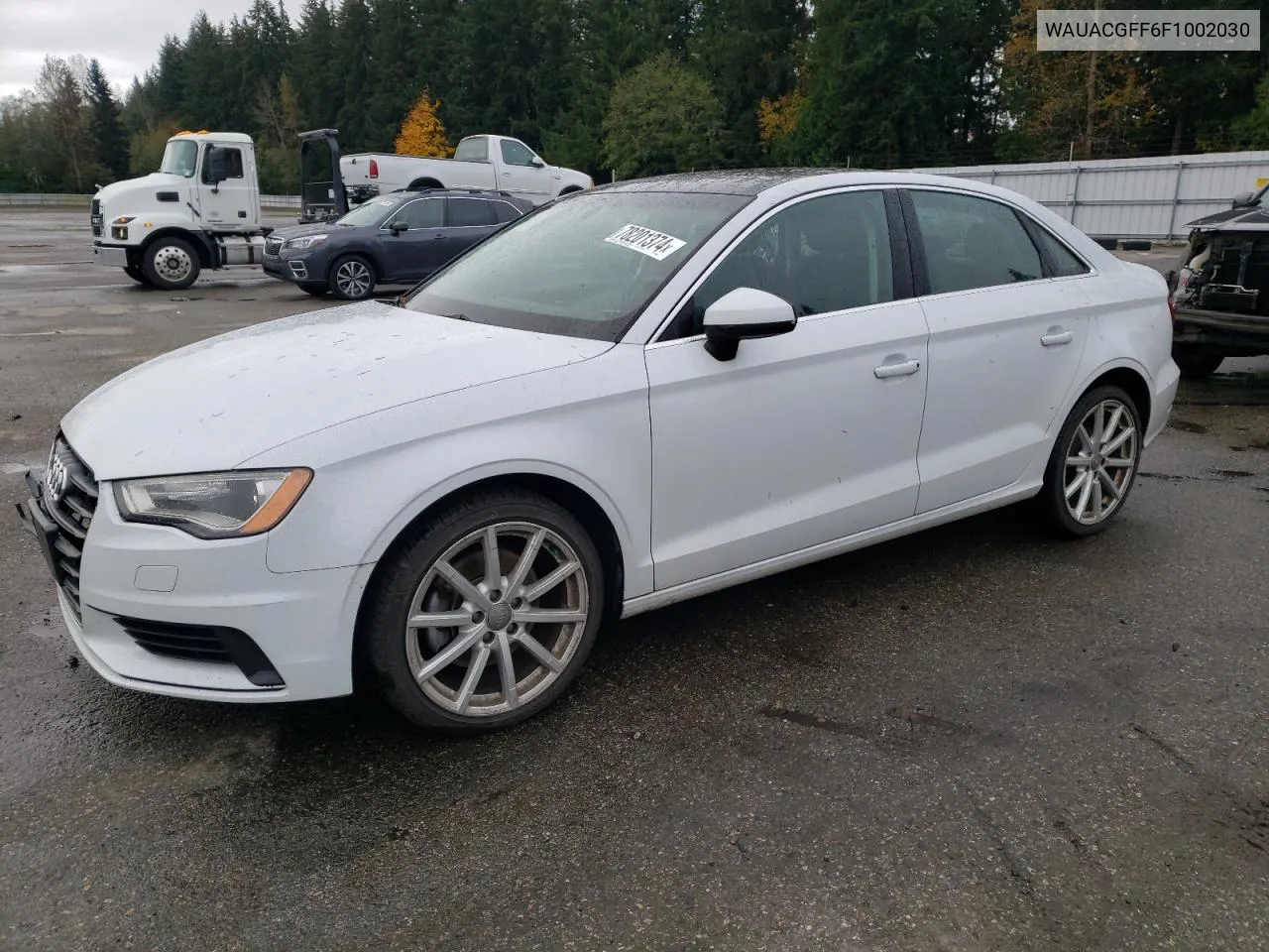 2015 Audi A3 Premium VIN: WAUACGFF6F1002030 Lot: 78201374