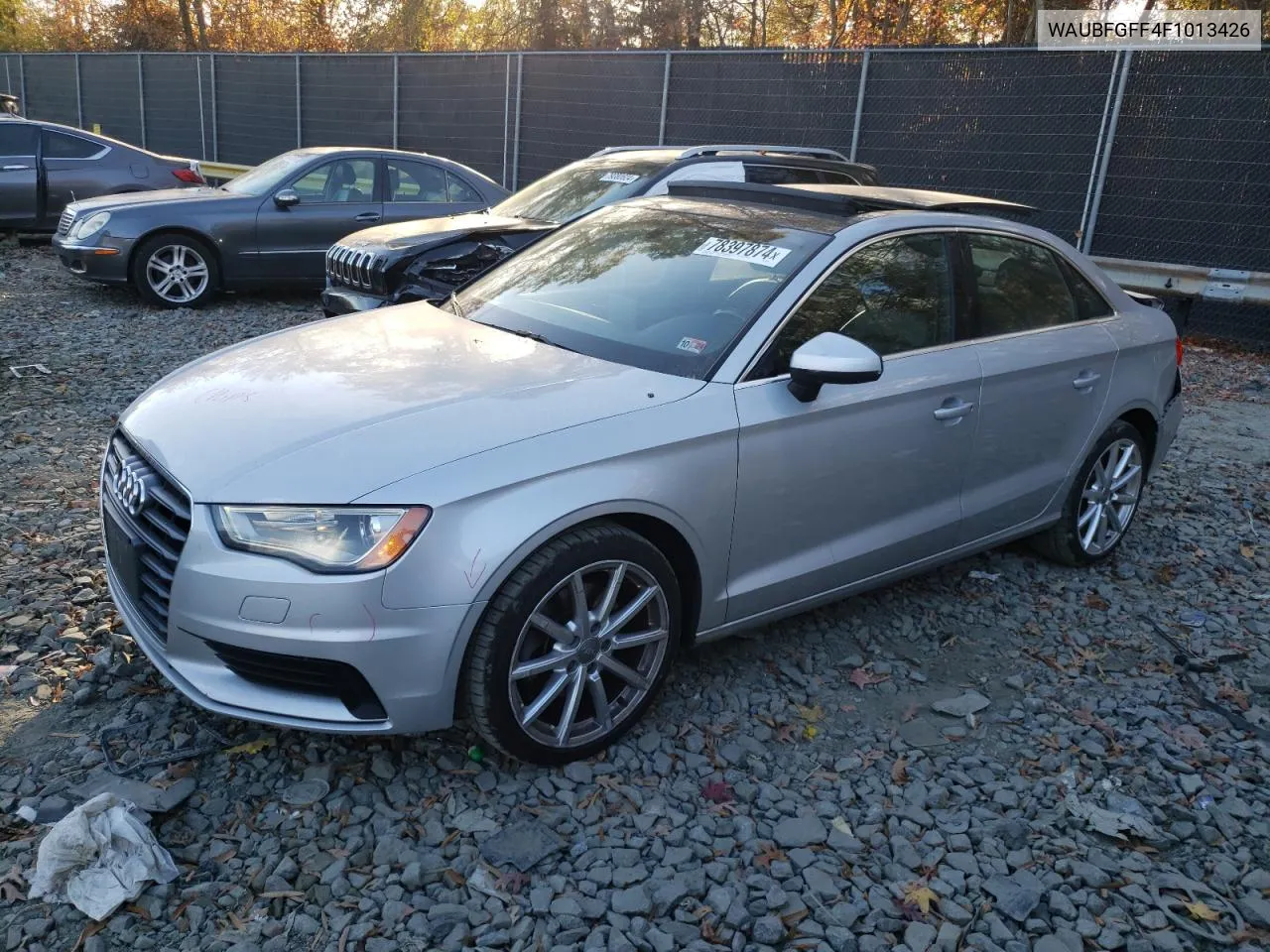 2015 Audi A3 Premium VIN: WAUBFGFF4F1013426 Lot: 78397874