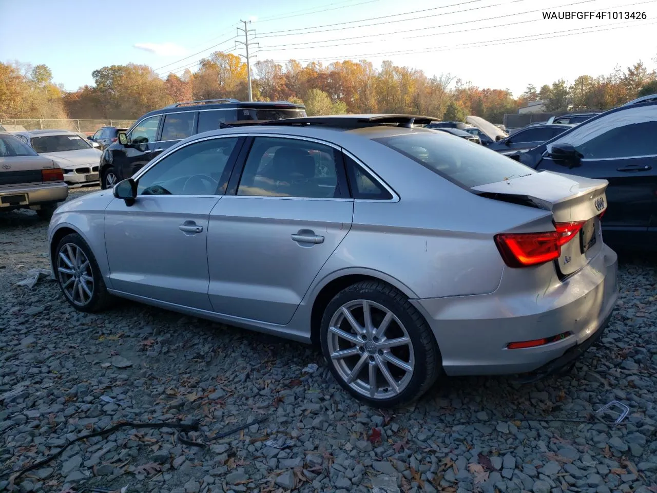 2015 Audi A3 Premium VIN: WAUBFGFF4F1013426 Lot: 78397874