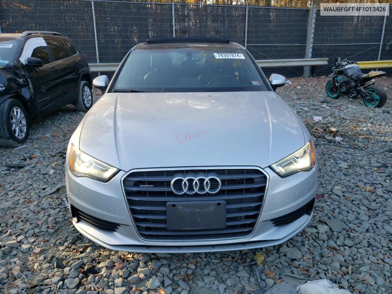 2015 Audi A3 Premium VIN: WAUBFGFF4F1013426 Lot: 78397874