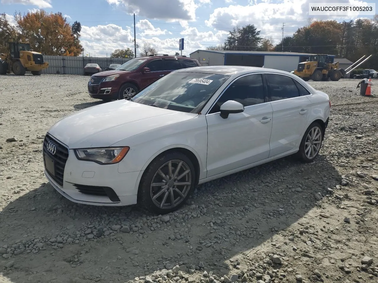 2015 Audi A3 Premium Plus VIN: WAUCCGFF3F1005203 Lot: 78695404