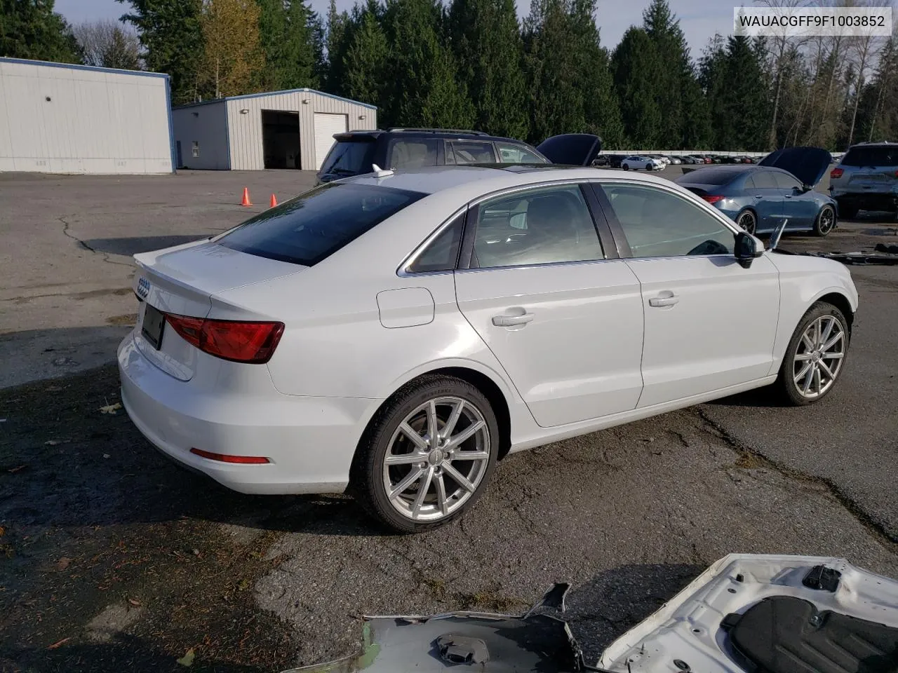 2015 Audi A3 Premium VIN: WAUACGFF9F1003852 Lot: 79002864