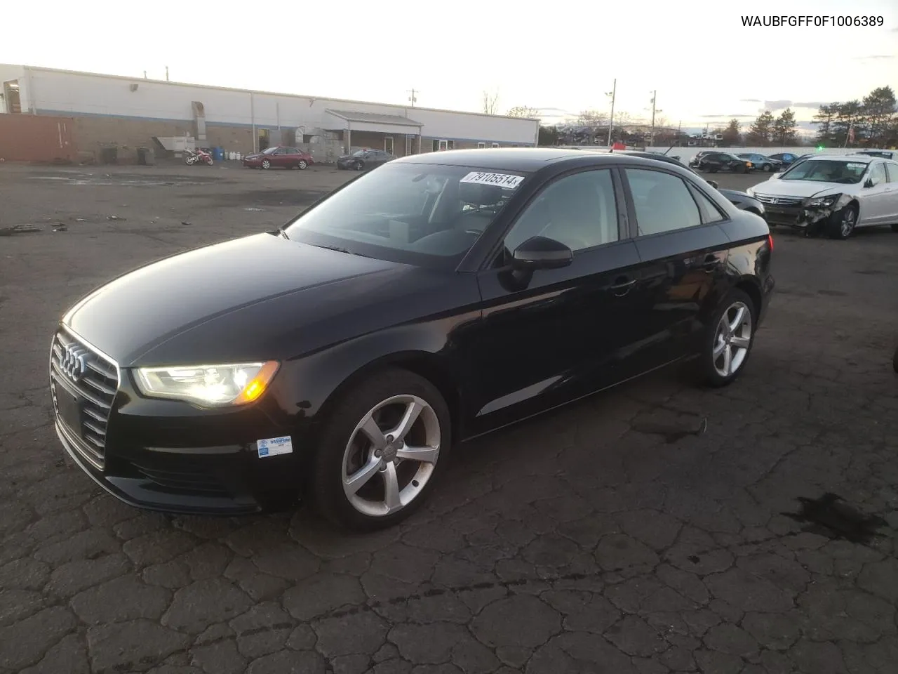 2015 Audi A3 Premium VIN: WAUBFGFF0F1006389 Lot: 79105514