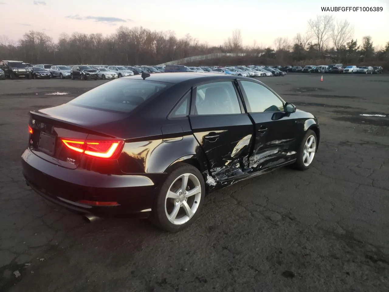 2015 Audi A3 Premium VIN: WAUBFGFF0F1006389 Lot: 79105514