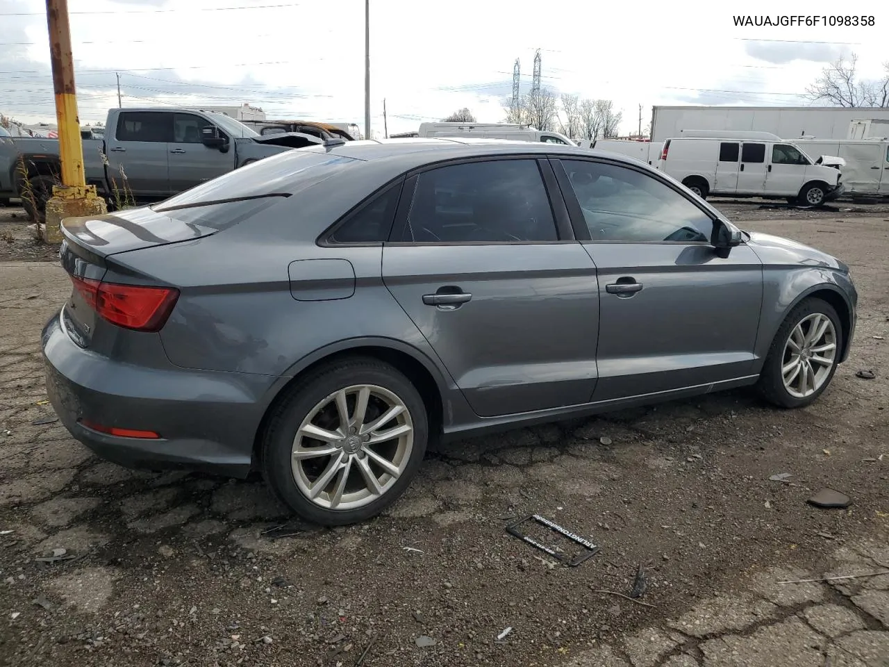 2015 Audi A3 Premium VIN: WAUAJGFF6F1098358 Lot: 79923784