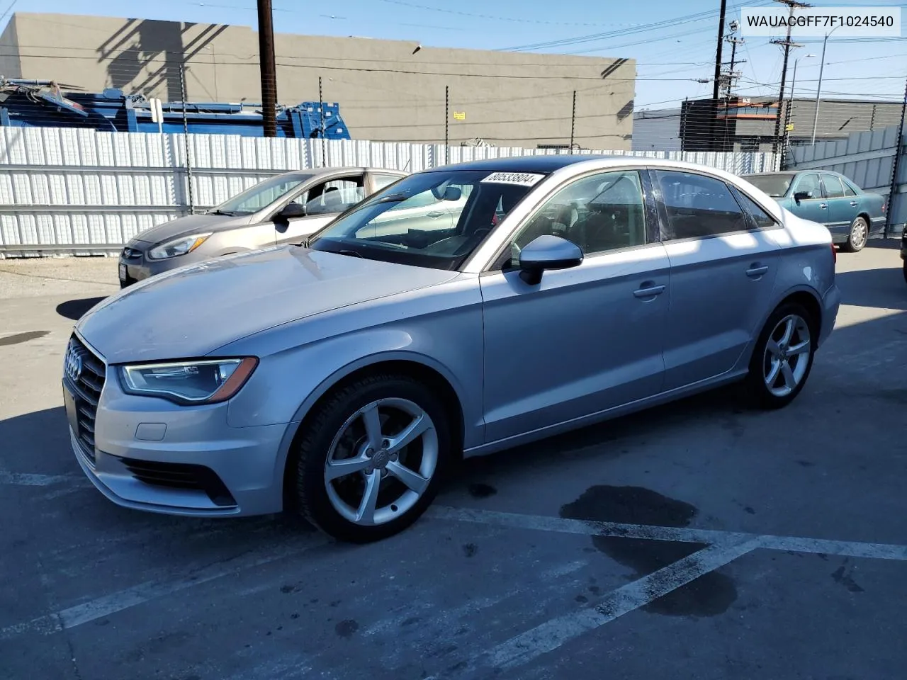 2015 Audi A3 Premium VIN: WAUACGFF7F1024540 Lot: 80533804