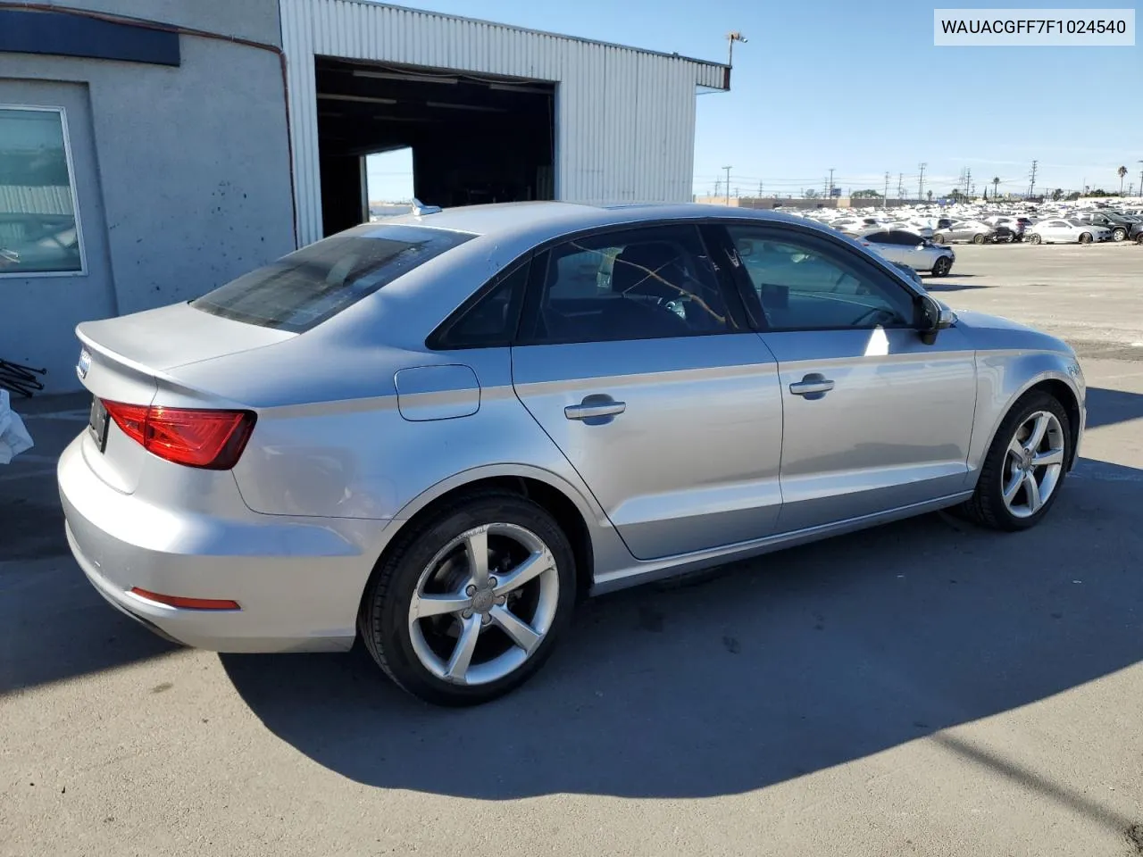 2015 Audi A3 Premium VIN: WAUACGFF7F1024540 Lot: 80533804