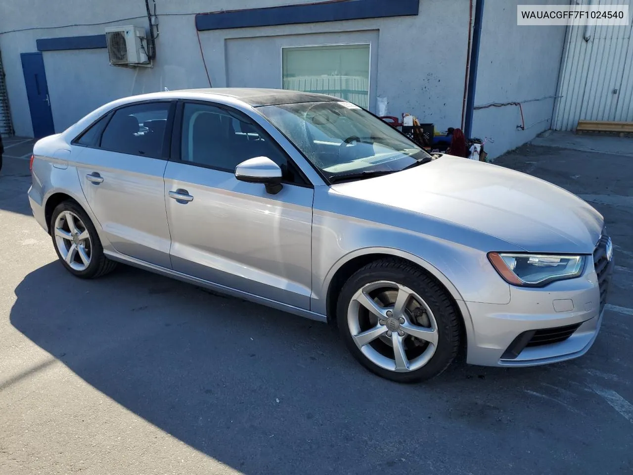 2015 Audi A3 Premium VIN: WAUACGFF7F1024540 Lot: 80533804