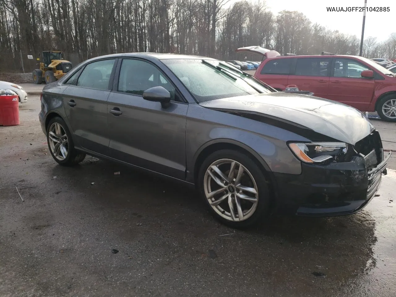 2015 Audi A3 Premium VIN: WAUAJGFF2F1042885 Lot: 81152924