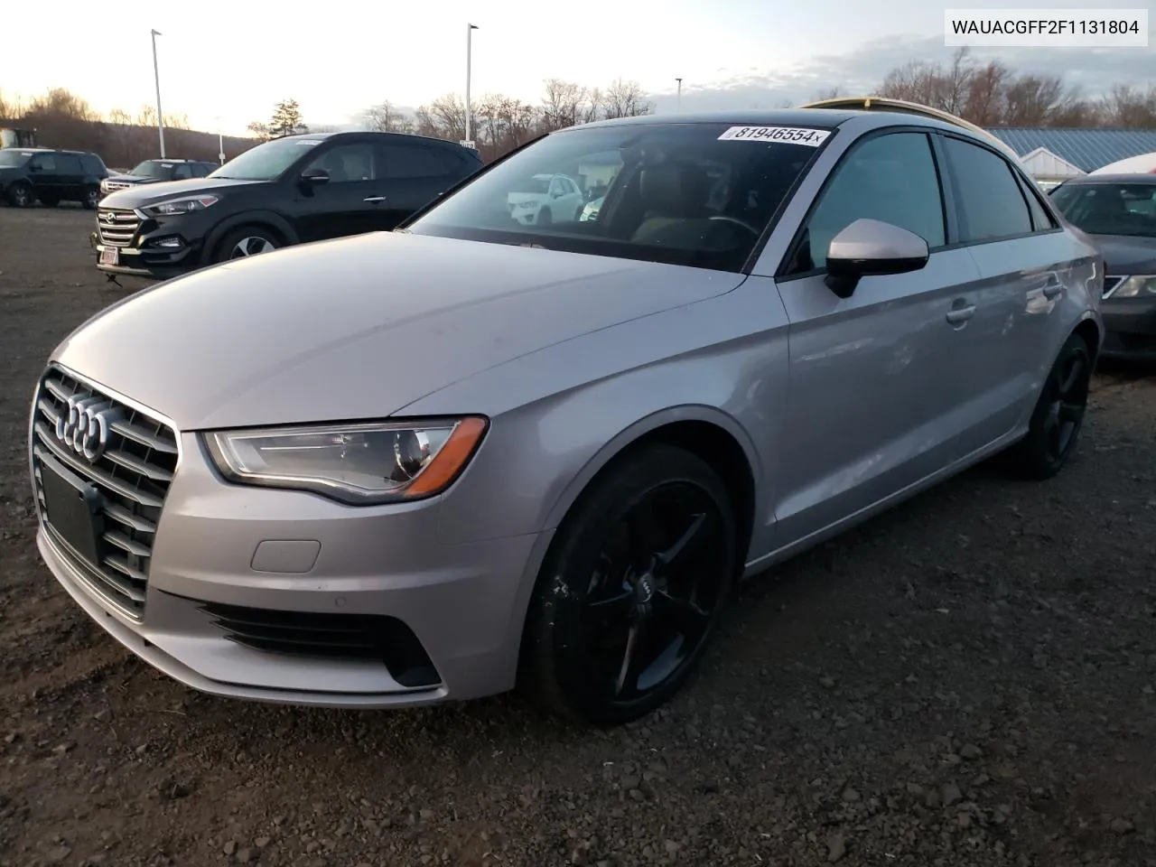 2015 Audi A3 Premium VIN: WAUACGFF2F1131804 Lot: 81946554