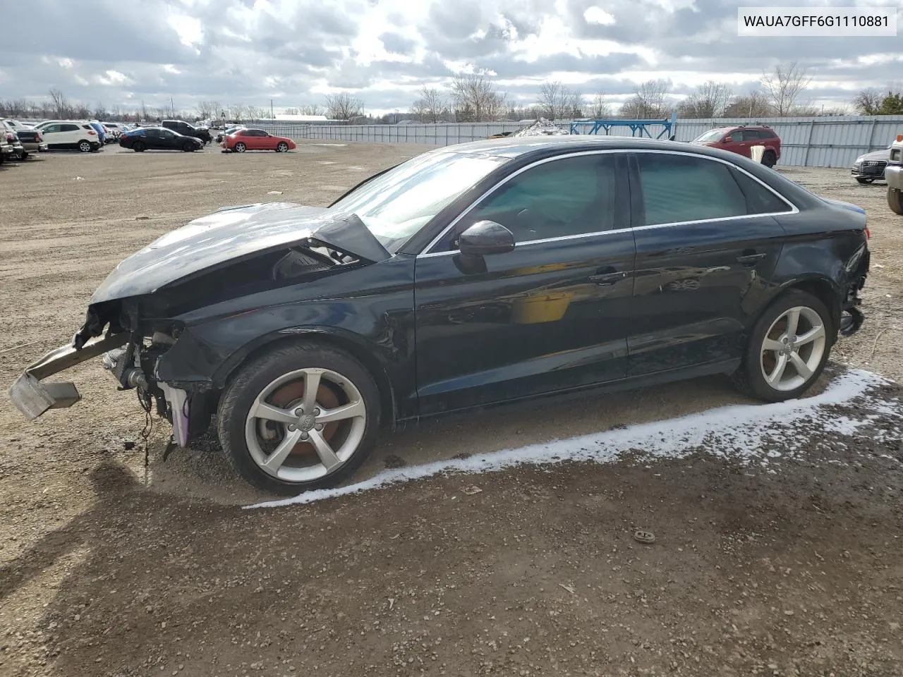 WAUA7GFF6G1110881 2016 Audi A3 Premium